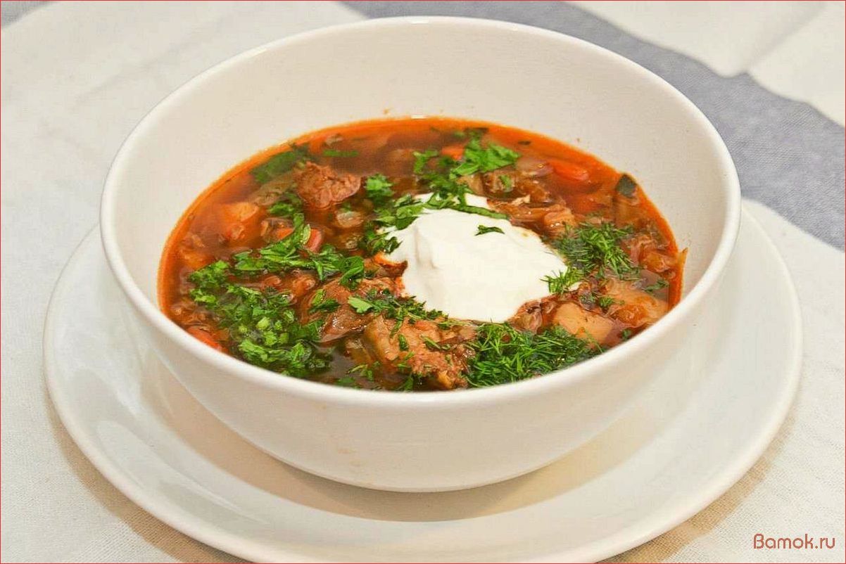 Щи с говядиной — рецепт приготовления, секреты вкуса и полезные свойства